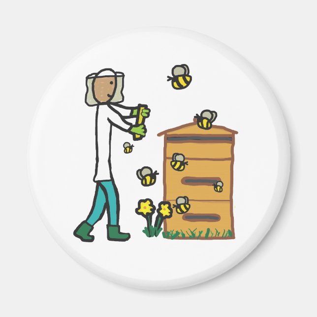 Aimant Apiculture (Devant)