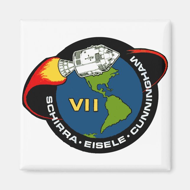 Aimant Apollo 7 (Devant)