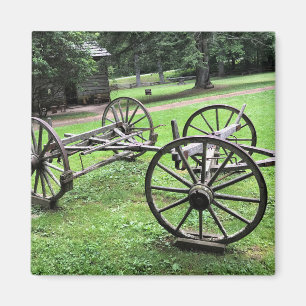 Aimant Appalachian Lifestyle at Mabry Mill, Virginie