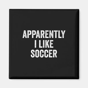 Aimant Apparemment j'aime le football _4
