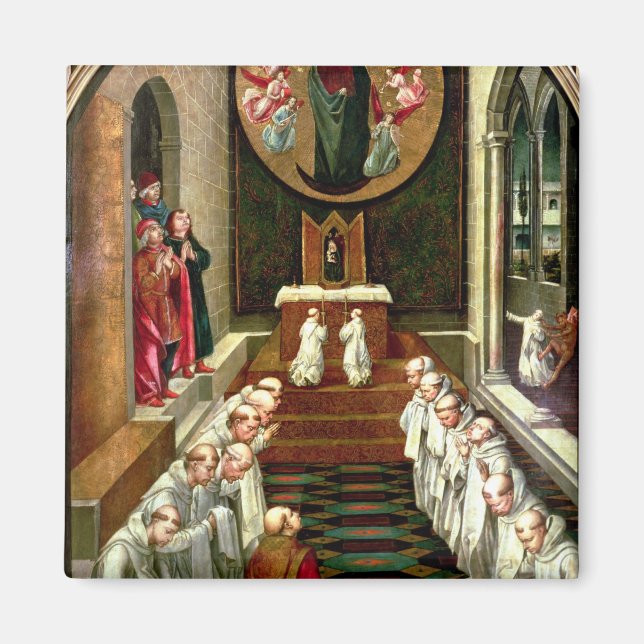 Aimant Apparition de la Vierge à une communauté (Devant)