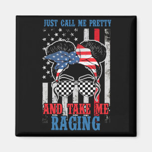 Aimant Appelez-Moi Juste Jolie Fille De Course Et Emmenez