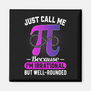 Aimant Appelle-Moi Pi Math Lover Pie Day