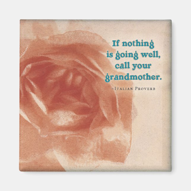 Aimant Appelle ta grand-mère ! (Devant)