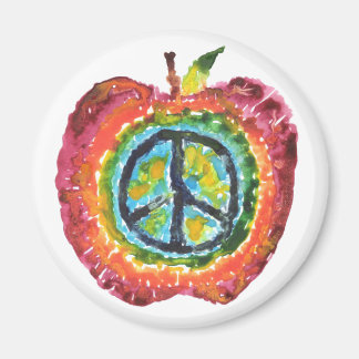 Aimant Apple de paix