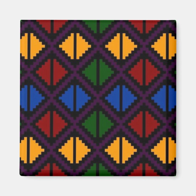 Aimant "Apple Slice" - multicolore (Devant)