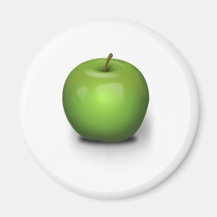 Aimant Apple vert