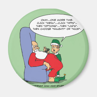 Aimant Applications père Noël