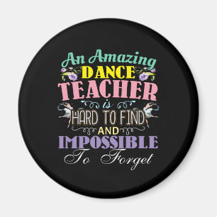 Aimant Appréciation de l'enseignant de ballet - Citation 