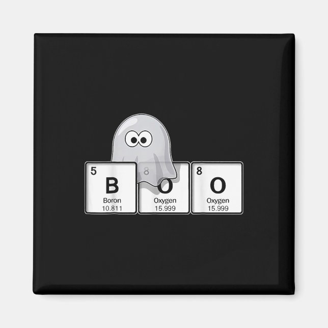Aimant Apprendre La Chimie Avec Les Fantômes Professeur B (Devant)