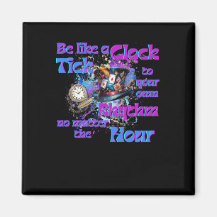 Aimant Appuyez Sur Votre Propre Conception D'Horloge De R