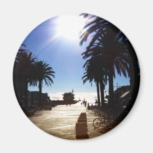 Aimant Après-Midi Sur La Plage D'Hermosa