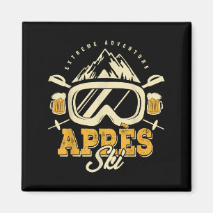 Aimant Apres Ski Party, Bière & amp; Boissons Après Sk