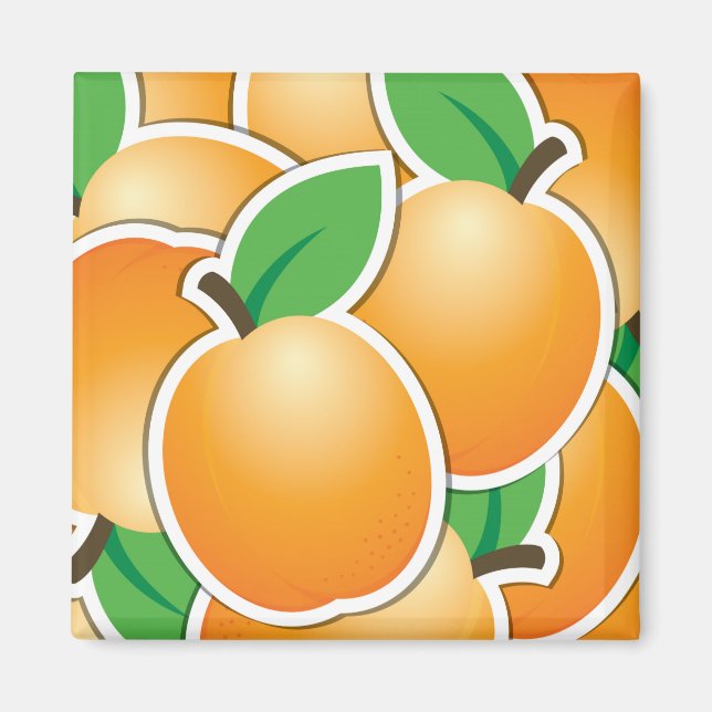 Aimant Apricot funky (Devant)