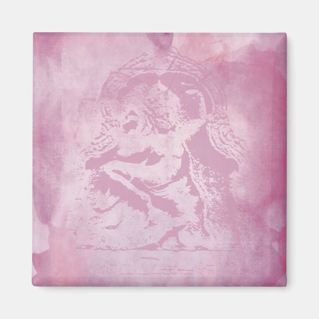 Aimant Apsara - Rose (Devant)