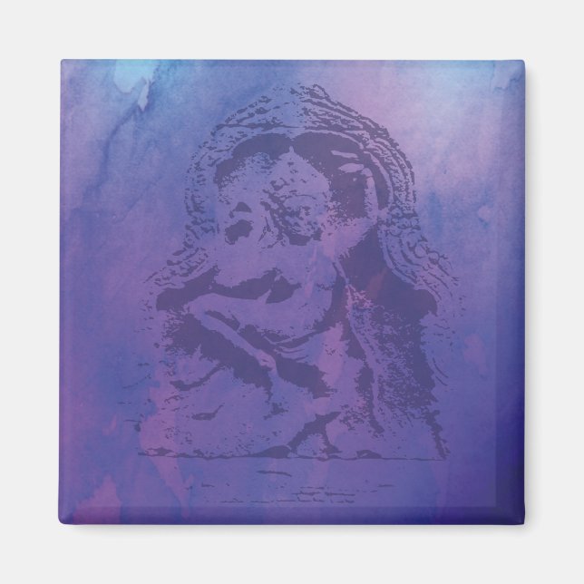 Aimant Apsara - Violet (Devant)