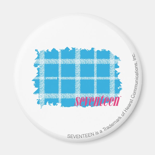 Aimant Aqua 4 plaid (Devant)