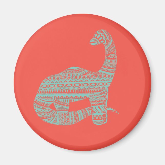 Aimant Aqua & Melon Dino (Devant)