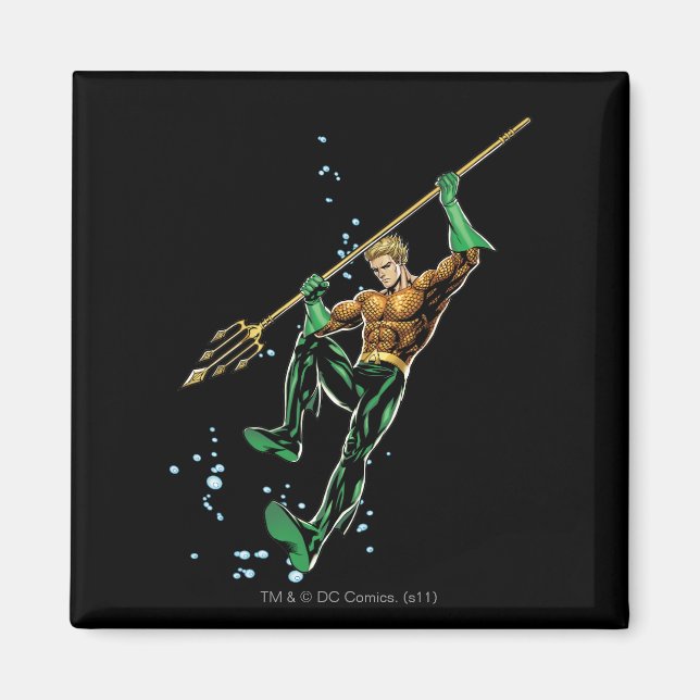 Aimant Aquaman avec Spear (Devant)