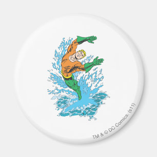 Aimant Aquaman saute dans la vague