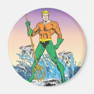 Aimant Aquaman Stand Avec Spear