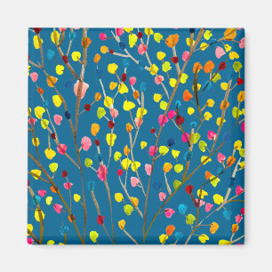 Aimant Aquarelle arc-en-ciel