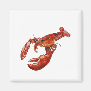 Aimant Aquarelle de homard