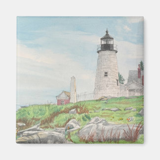 Aimant Aquarelle de Pemaquid Point