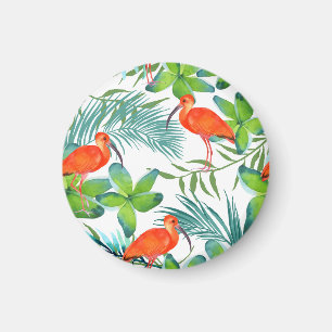 Aimant Aquarelles : motif vintage sans soudure.