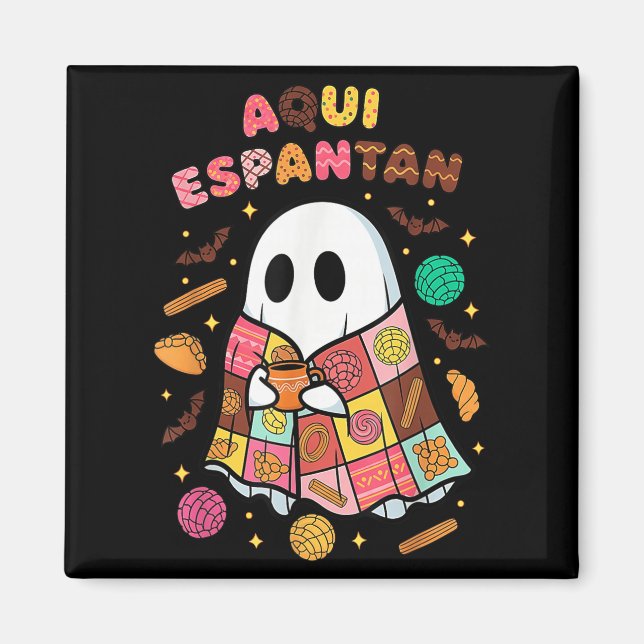 Aimant Aqui Espantan Dia De Muertos Espagne Mexique Hallo (Devant)