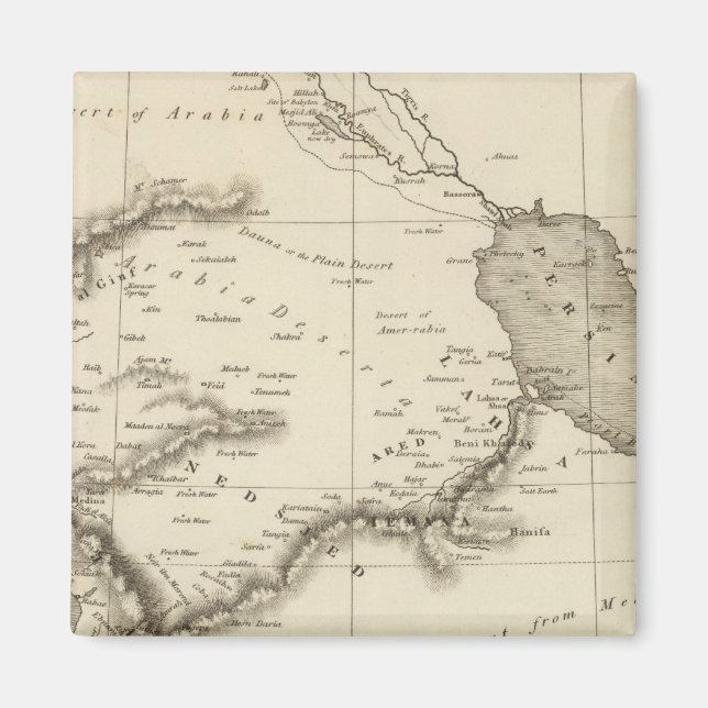 Aimant Arabie 2 (Devant)