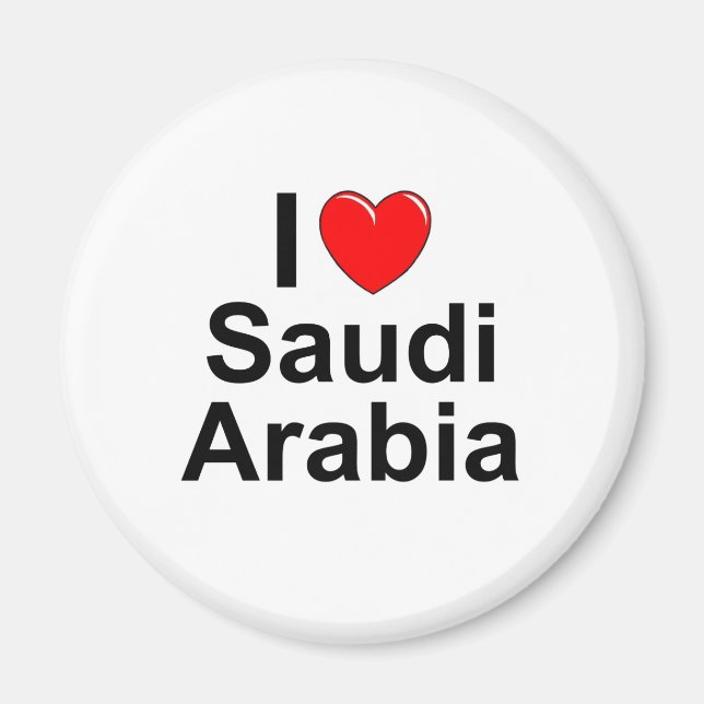 Aimant Arabie saoudite (Devant)
