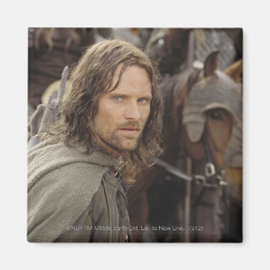 Aimant Aragorn avec cheval