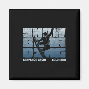 Aimant Arapahoe Basin Colorado Snowboard Resort Cool S