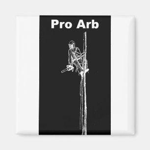 Aimant Arb Art Arboriste Arbre Chirurgien Chainsaw Paysag