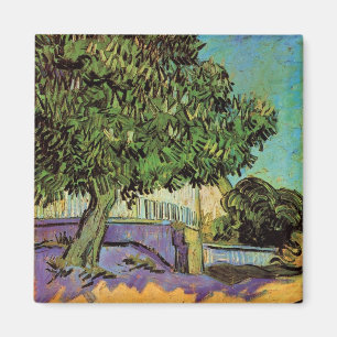 Aimant Arbre à châtaignes en fleurs par Vincent van Gogh
