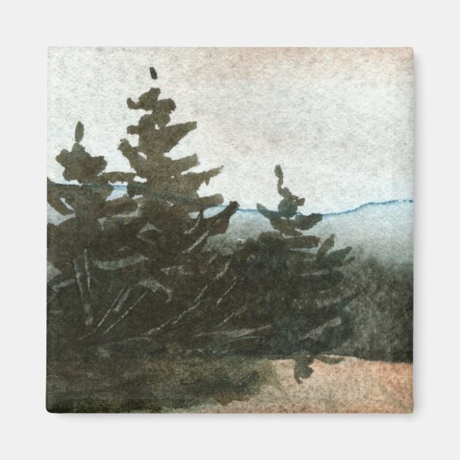 Aimant Arbre à pin (Devant)