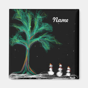 Aimant Arbre d'aimant + Smowmen