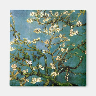 Aimant Arbre d'amande fleurissant Van Gogh Art