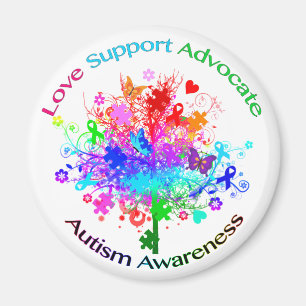 Aimant Arbre d'autisme dans le spectre