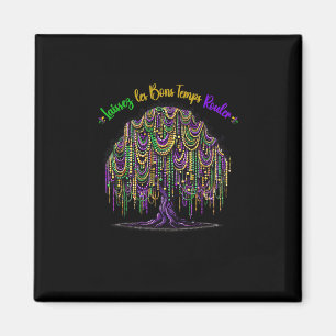 Aimant Arbre de Carnaval de Mardi Gras de perles