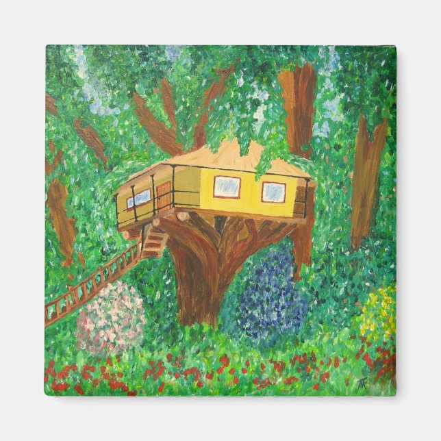 Aimant Arbre de la maison (Devant)