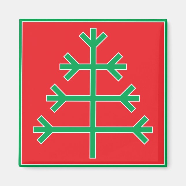 Aimant Arbre de Noël (Devant)