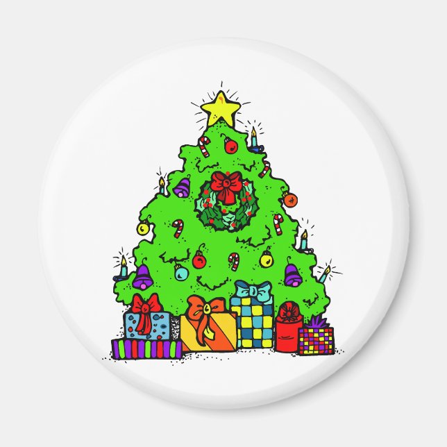 Aimant Arbre de Noël (Devant)