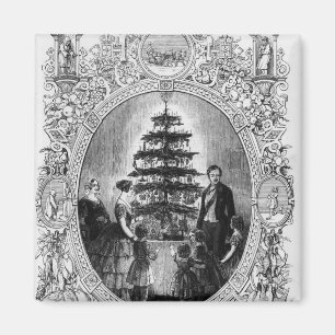 Aimant Arbre de Noël au château de Windsor, 1848