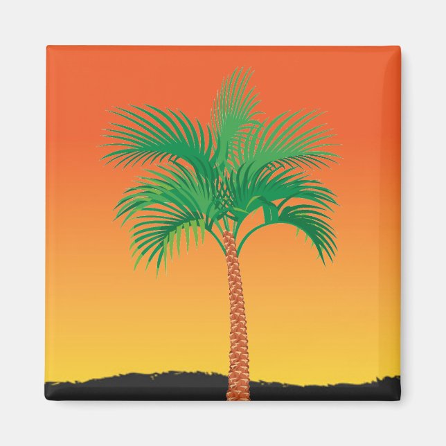 Aimant Arbre de palme (Devant)