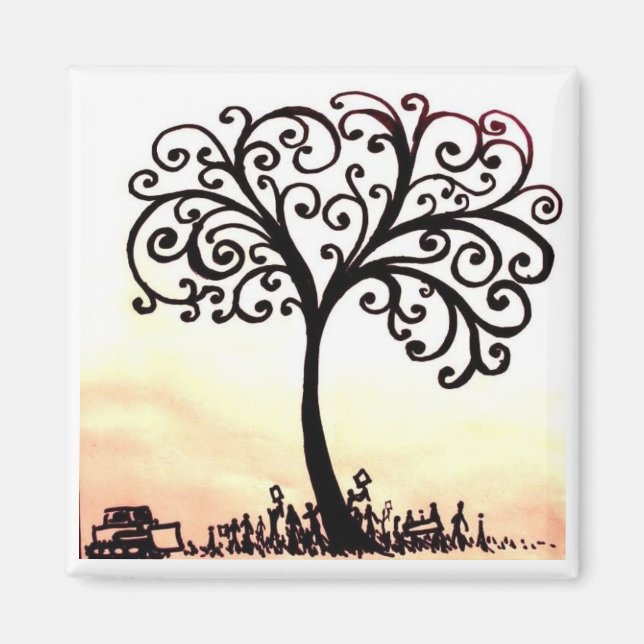 Aimant arbre de vie (Devant)