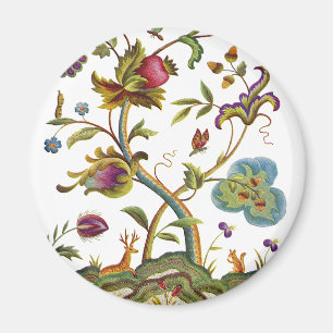 Aimant Arbre de vie de la broderie de Crewel