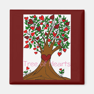 Aimant Arbre des coeurs