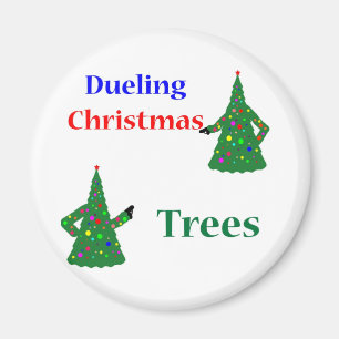 Aimant Arbres de Noël de duel